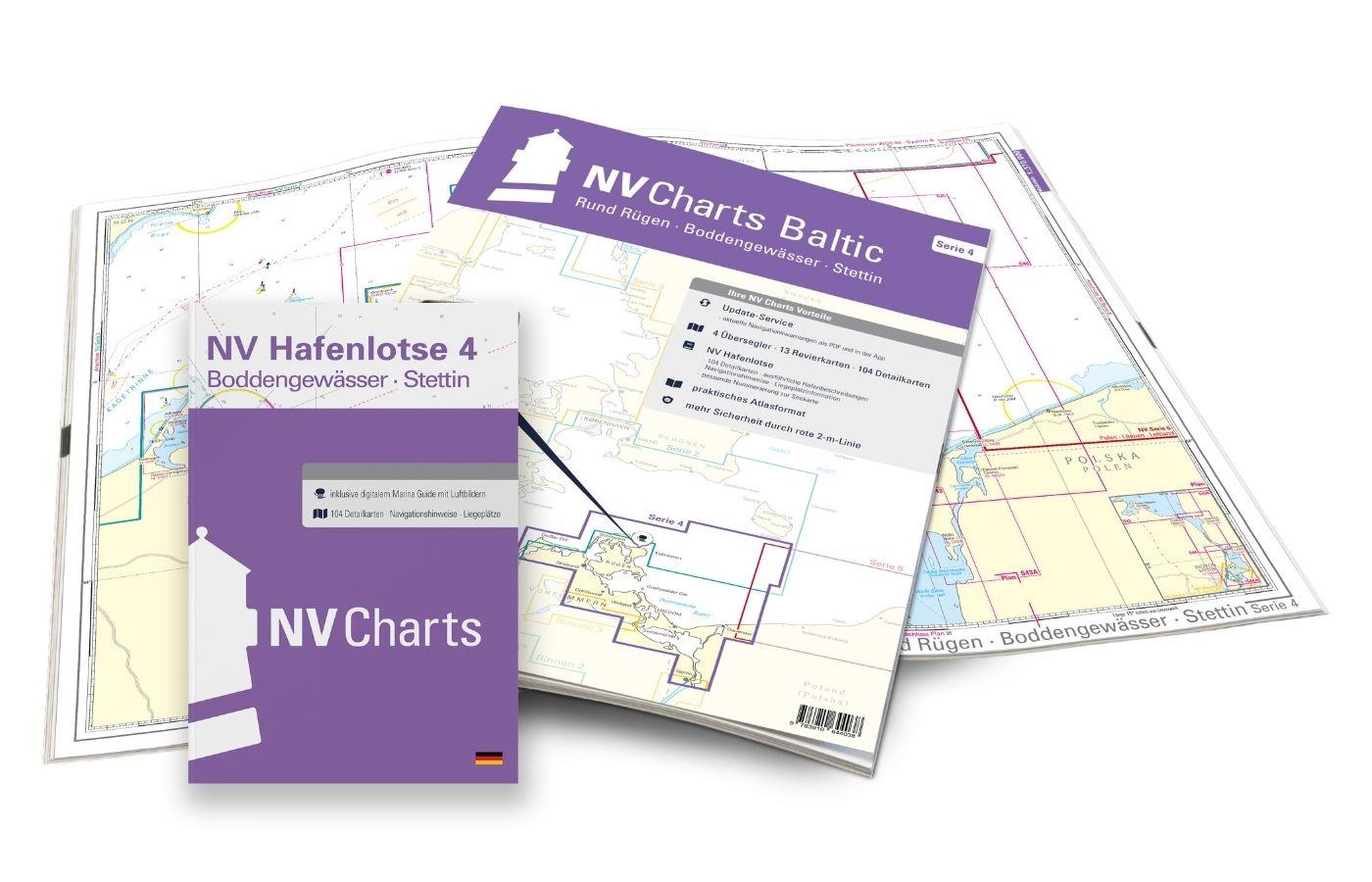 NV Charts Baltic Sea Chart Box incl. Region 1-4