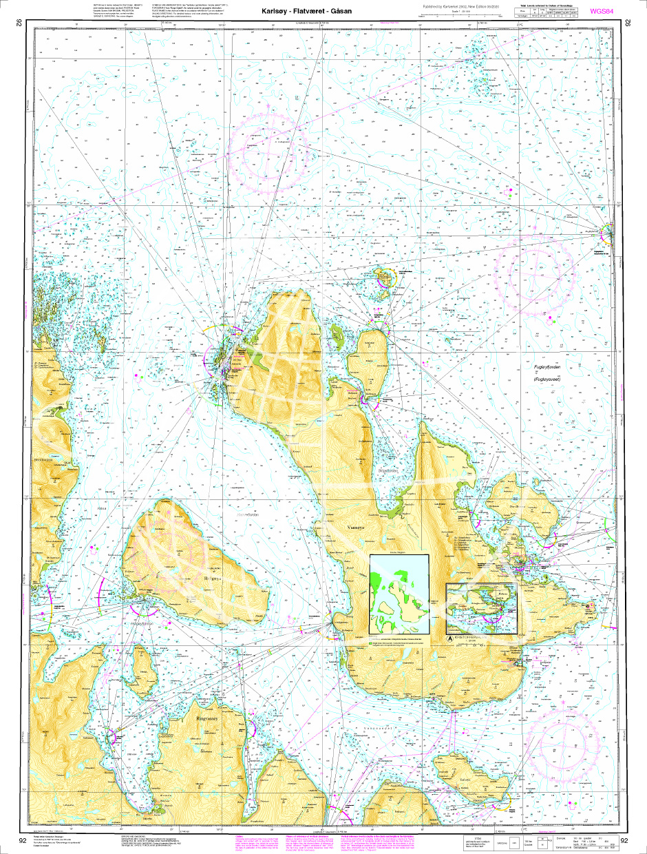 Norwegen N 92 Atlantik Karlsøy - Flatværet - Gåsan