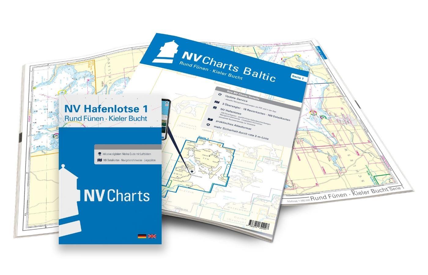 NV Charts Baltic Sea Chart Box incl. Region 1-4