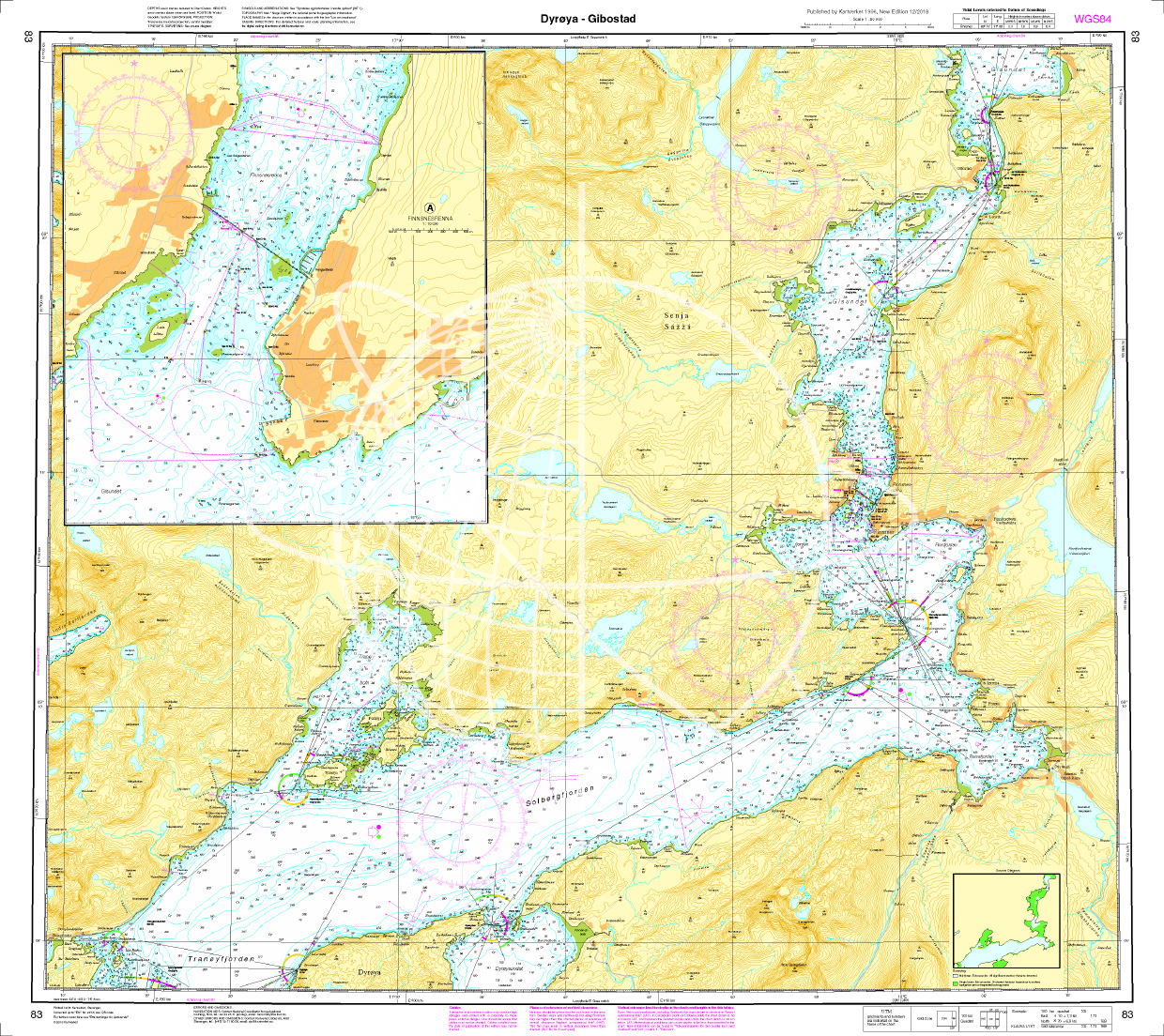 Norwegen N 83 Atlantik von Dyrøya bis Gibostad