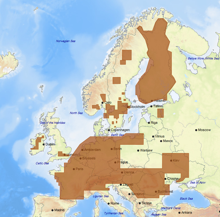 C-MAP MAX MegaWide EN-M018 European Inland Waters