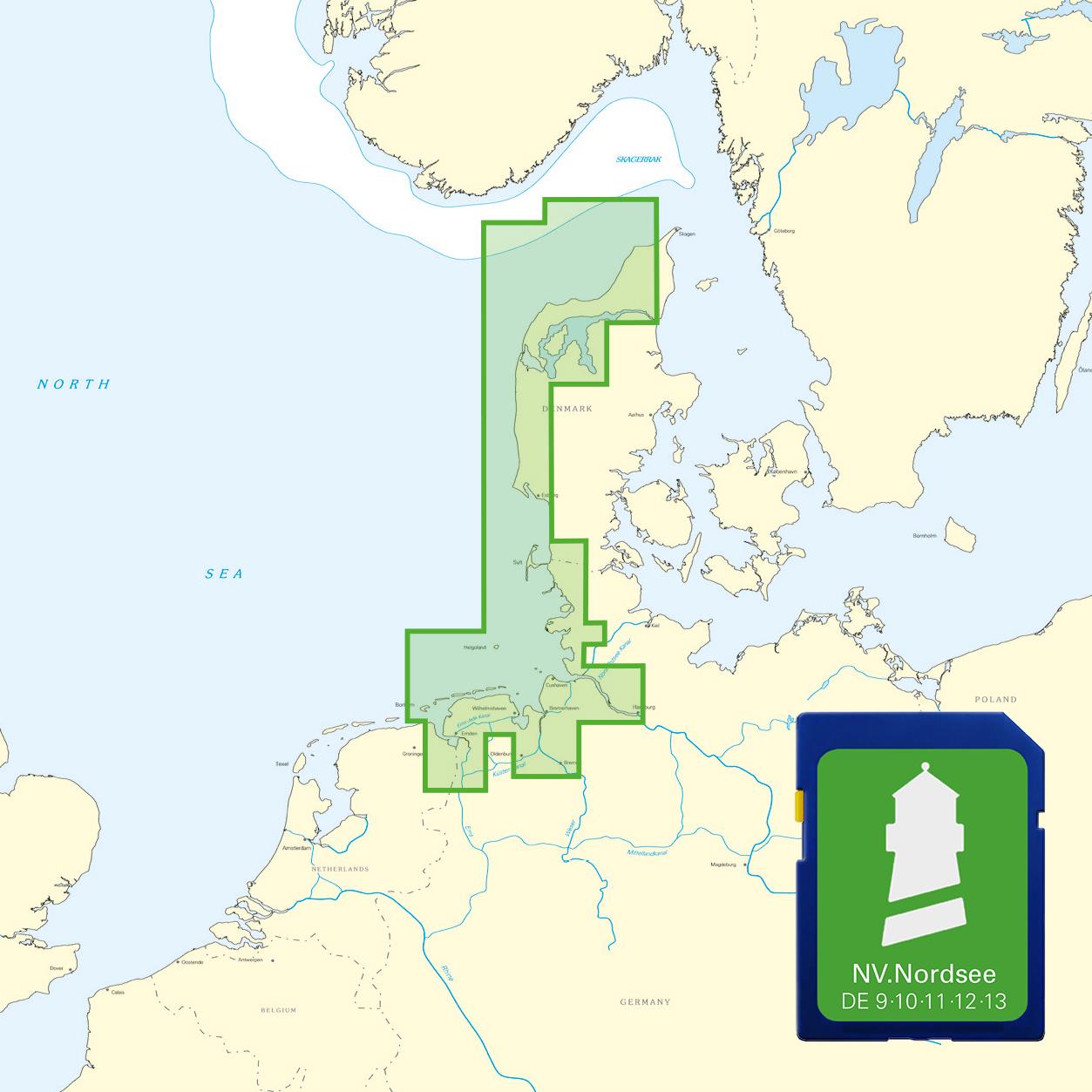 NV Nordsee Plotterseekarten